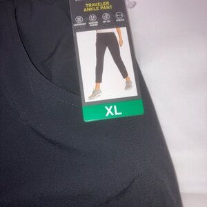 Eddie Bauer Black traveler Ankle Pants